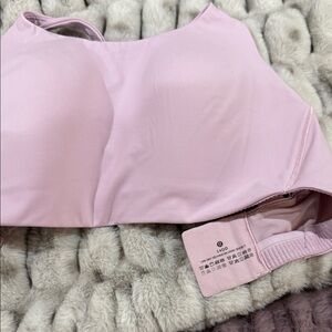 Lululemon Athletica Light Pink Sports Bra 34dd